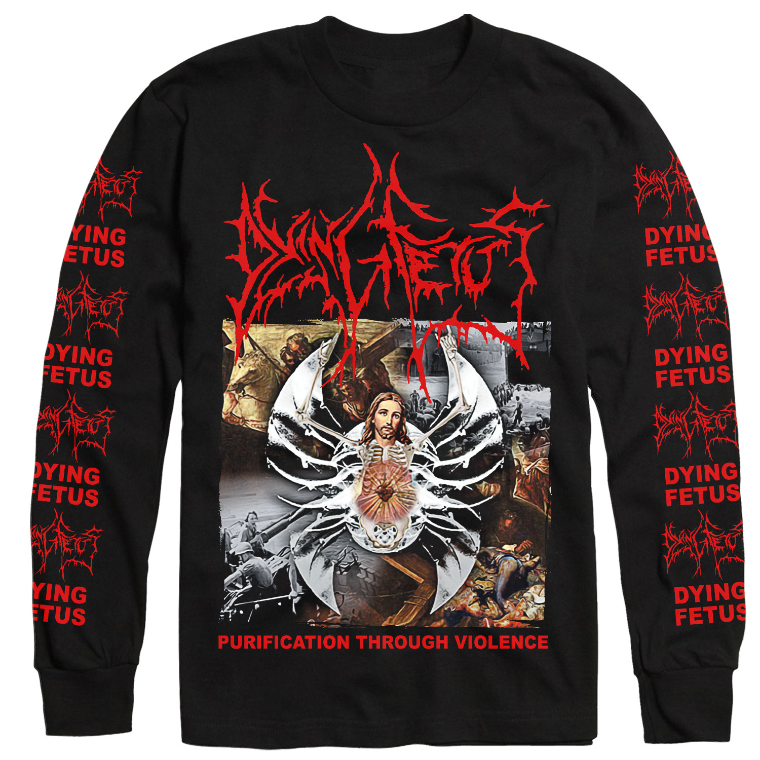 DYING FETUS Purification Through Violence Longsleeve Shirt