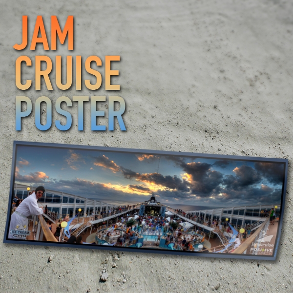 Ice Cream Man"Jam Cruise Poster" Ice Cream Man