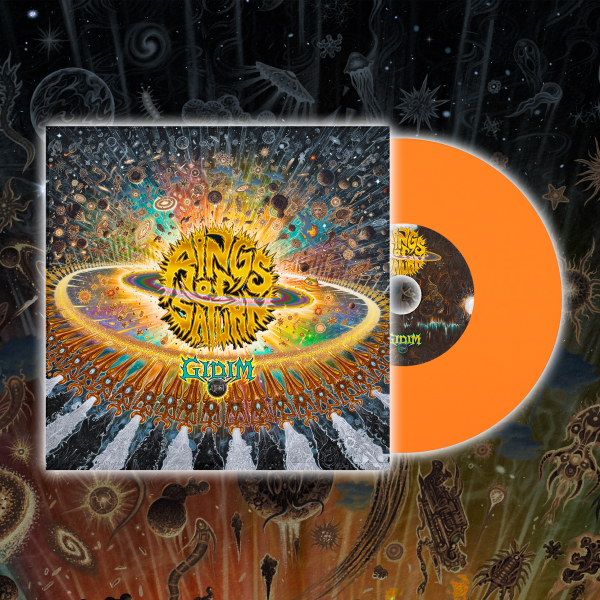 Rings of Saturn"Gidim (Orange Vinyl)" 12" Rings Of Saturn