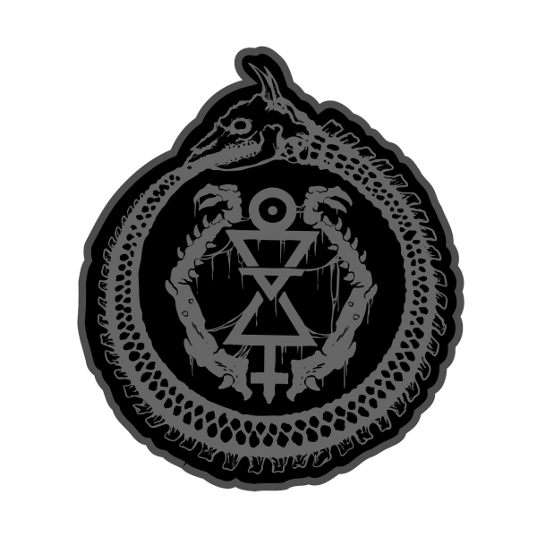 Grey Ouroboros PVC Patch