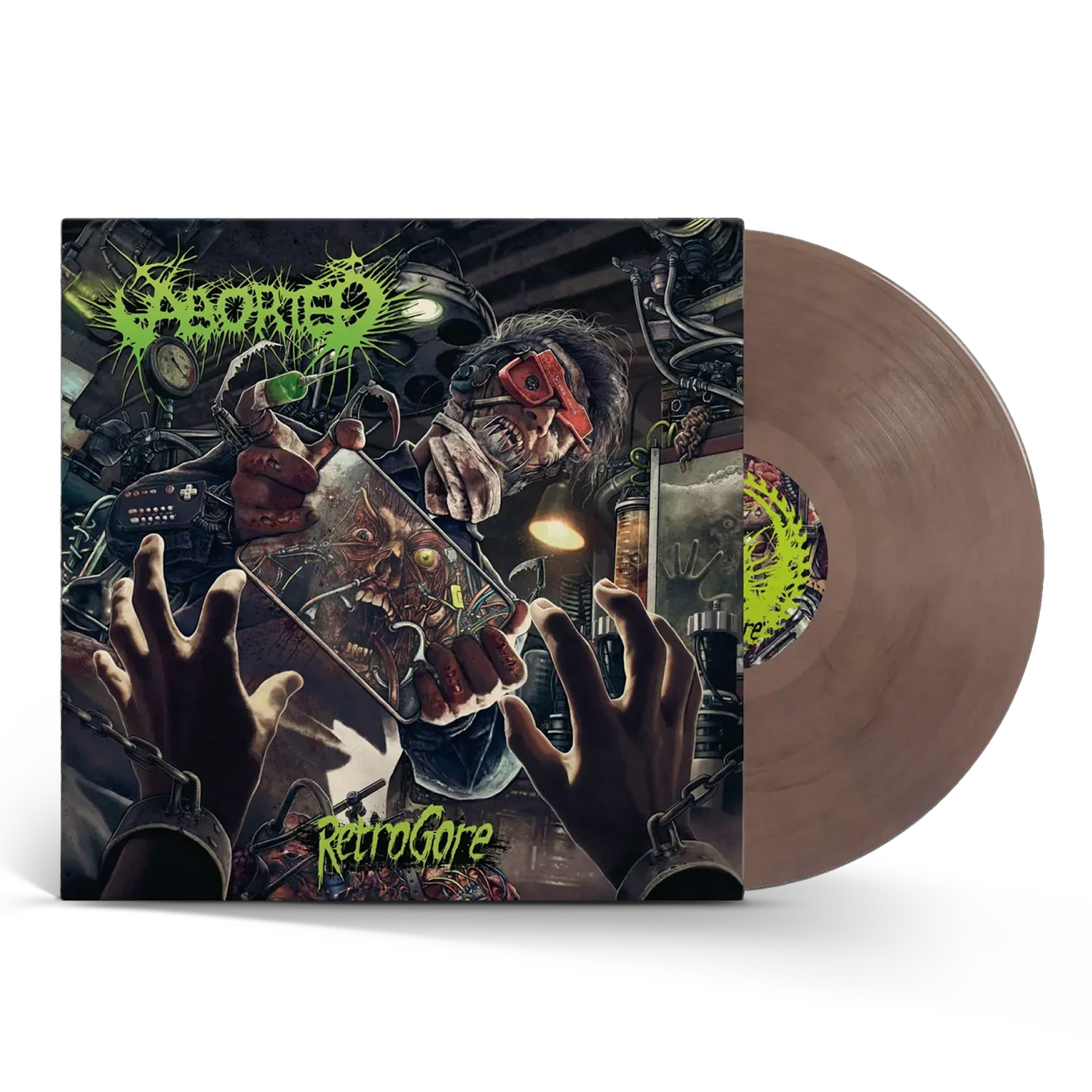 Retrogore Marbled LP/Tee Bundle