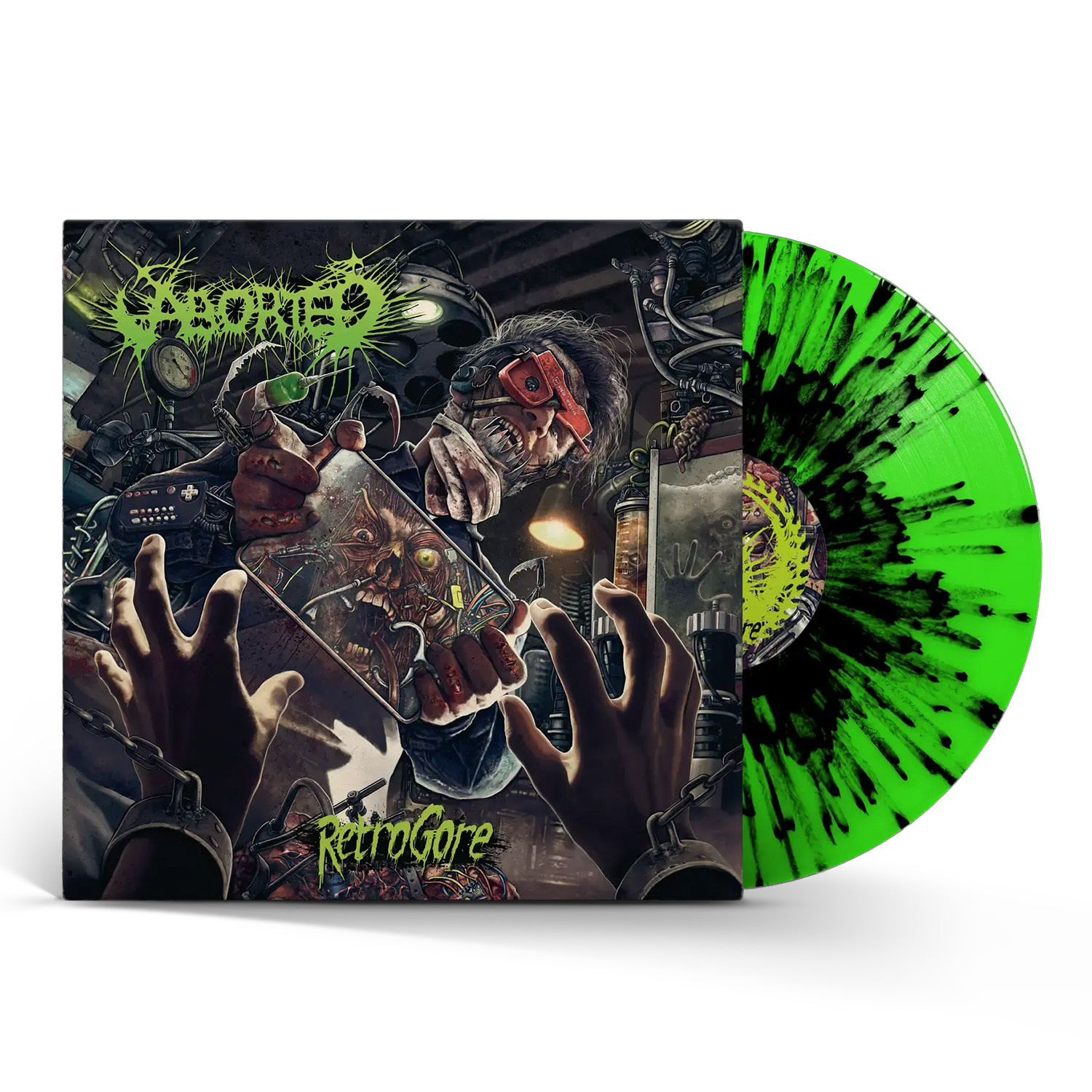 Retrogore Splatter LP/Tee Bundle