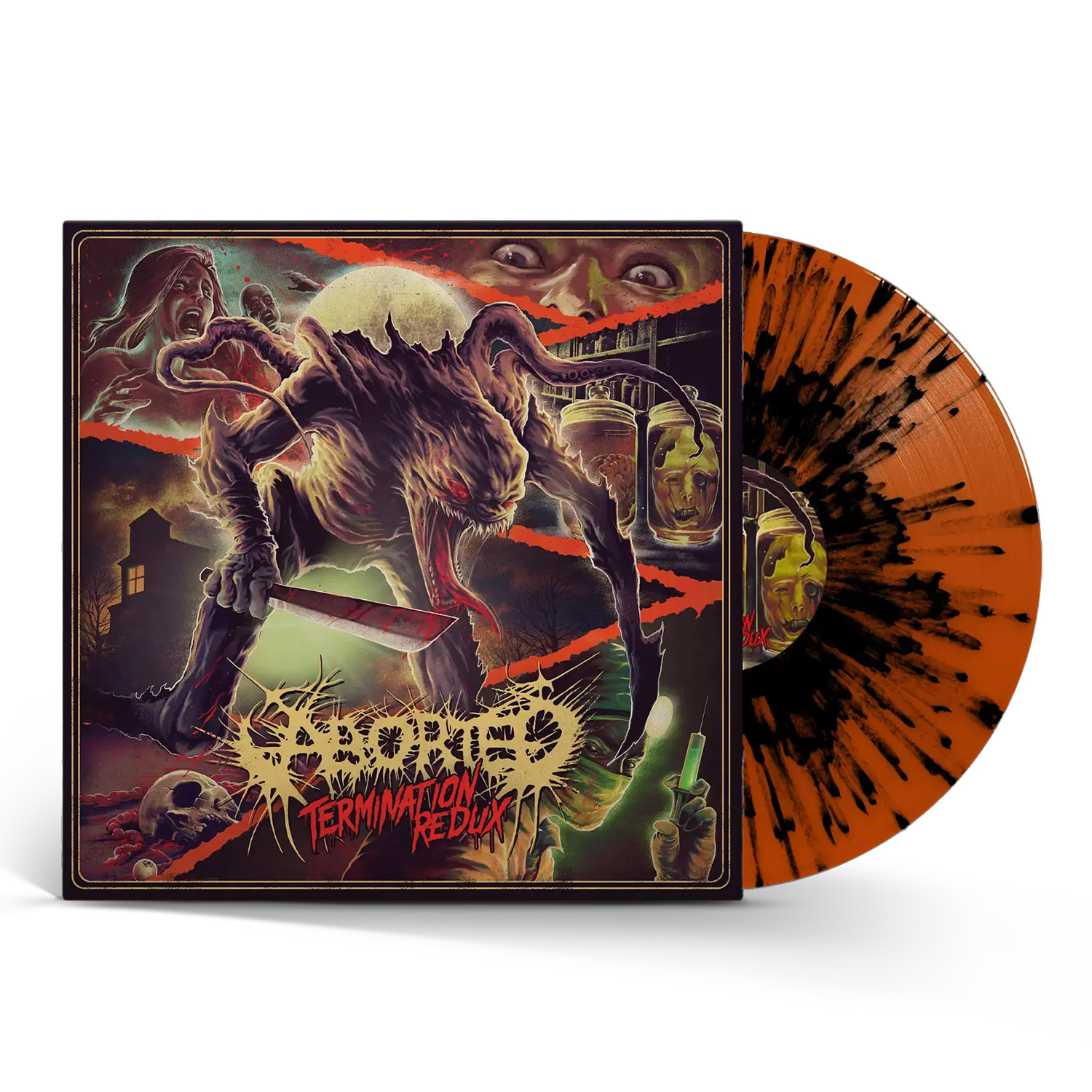 Termination Redux Splatter LP/Tee Bundle
