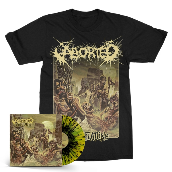 Global Flatline Splatter LP/Tee Bundle