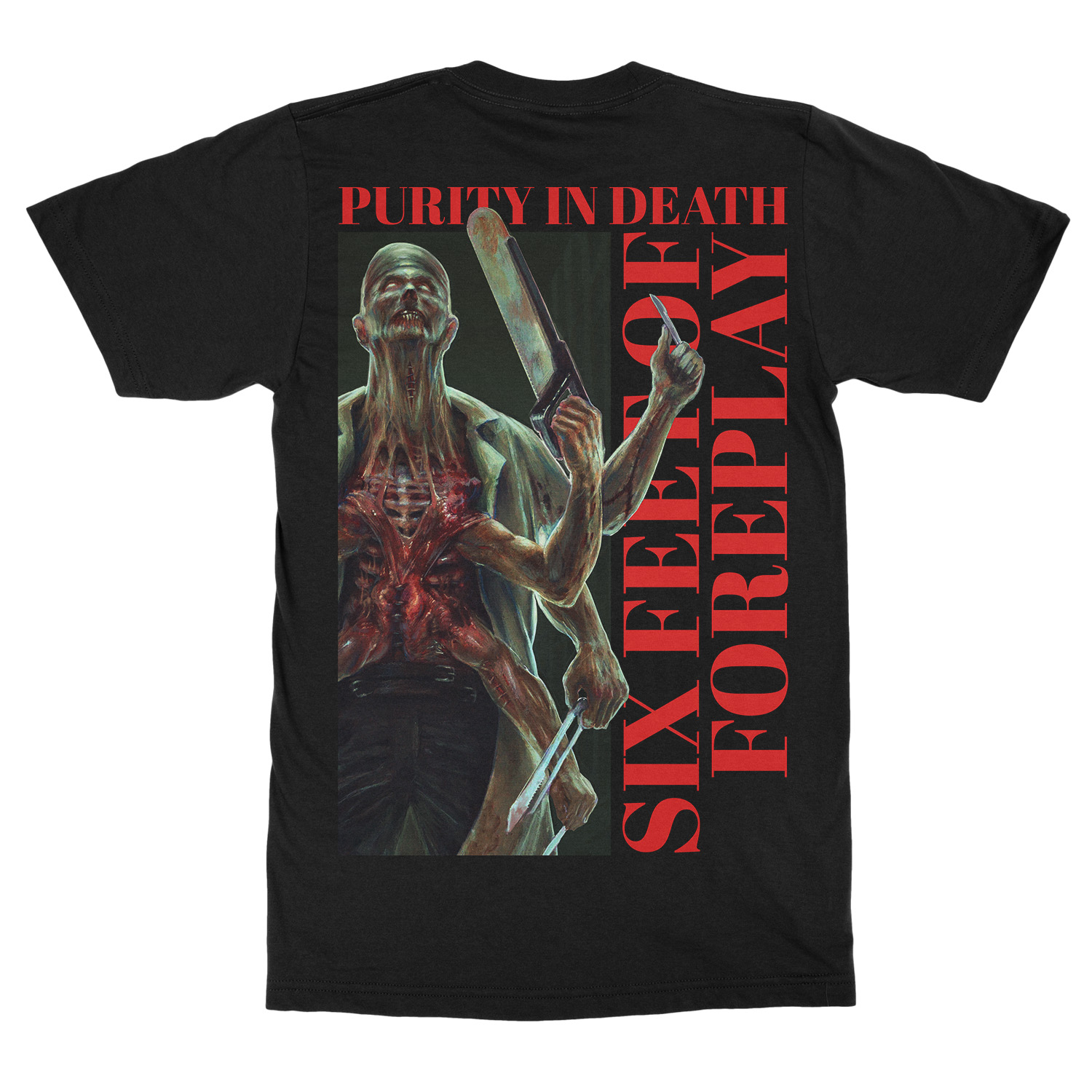 The Necrotic Manifesto Splatter LP/Tee Bundle