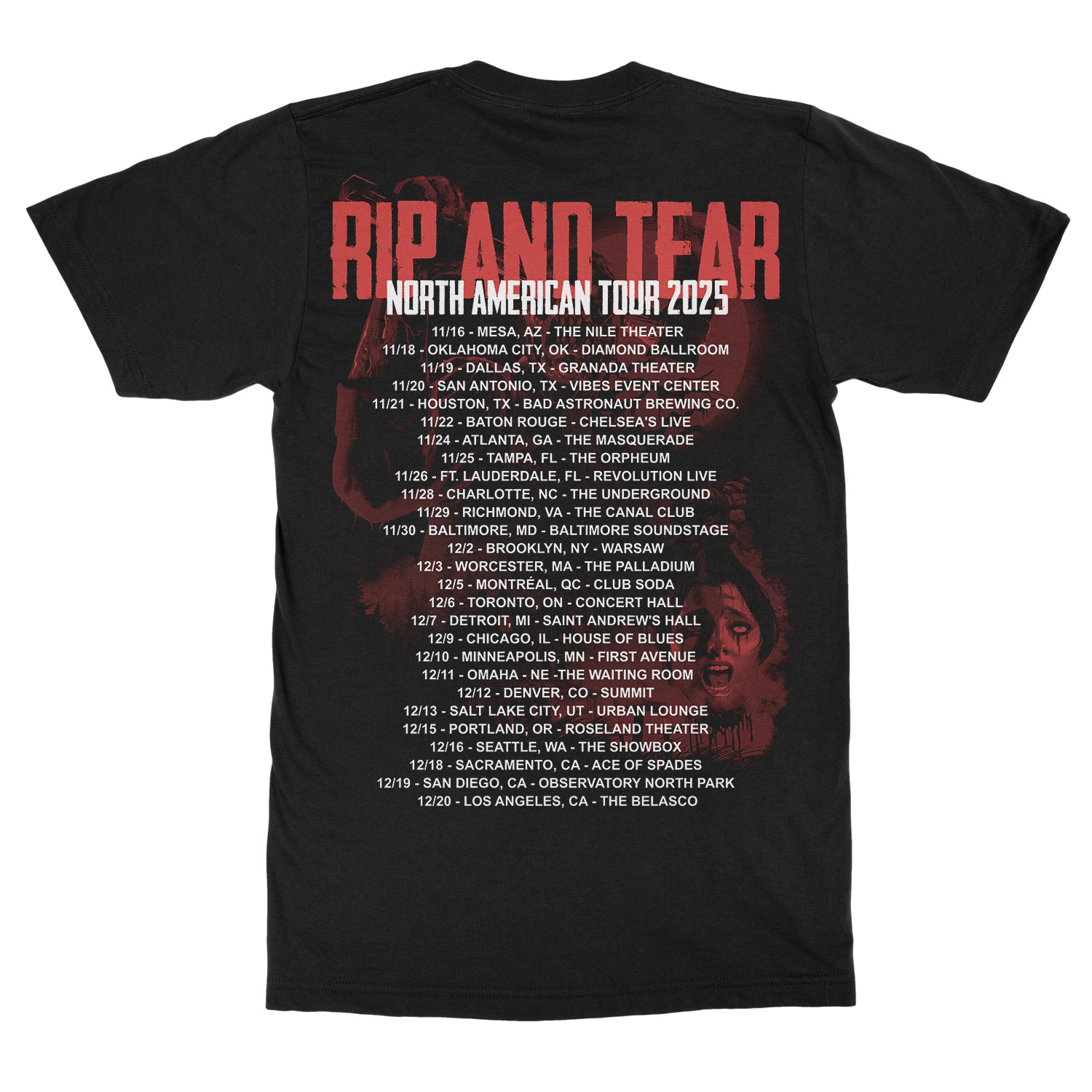 Slasher North American Tour 2025