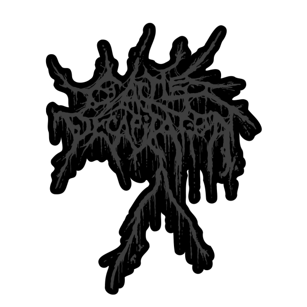 Large Black Logo Patch