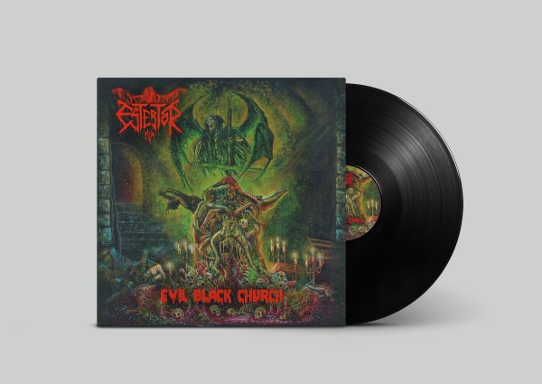 Evil Black Church Black LP