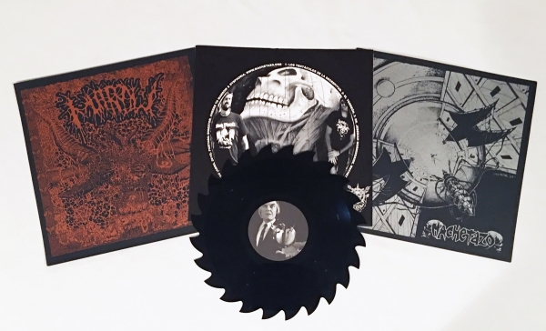 Machetazo | Marrow Split LP (Saw Blade Vinyl)