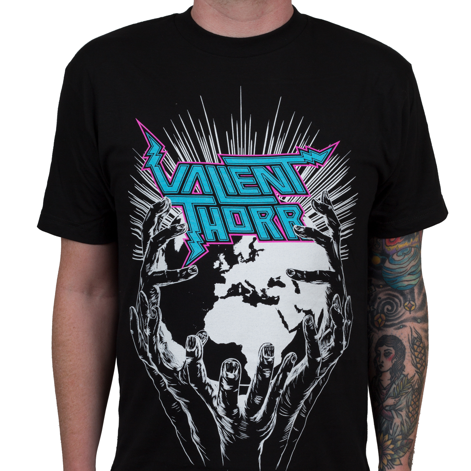 full hands color t shirts