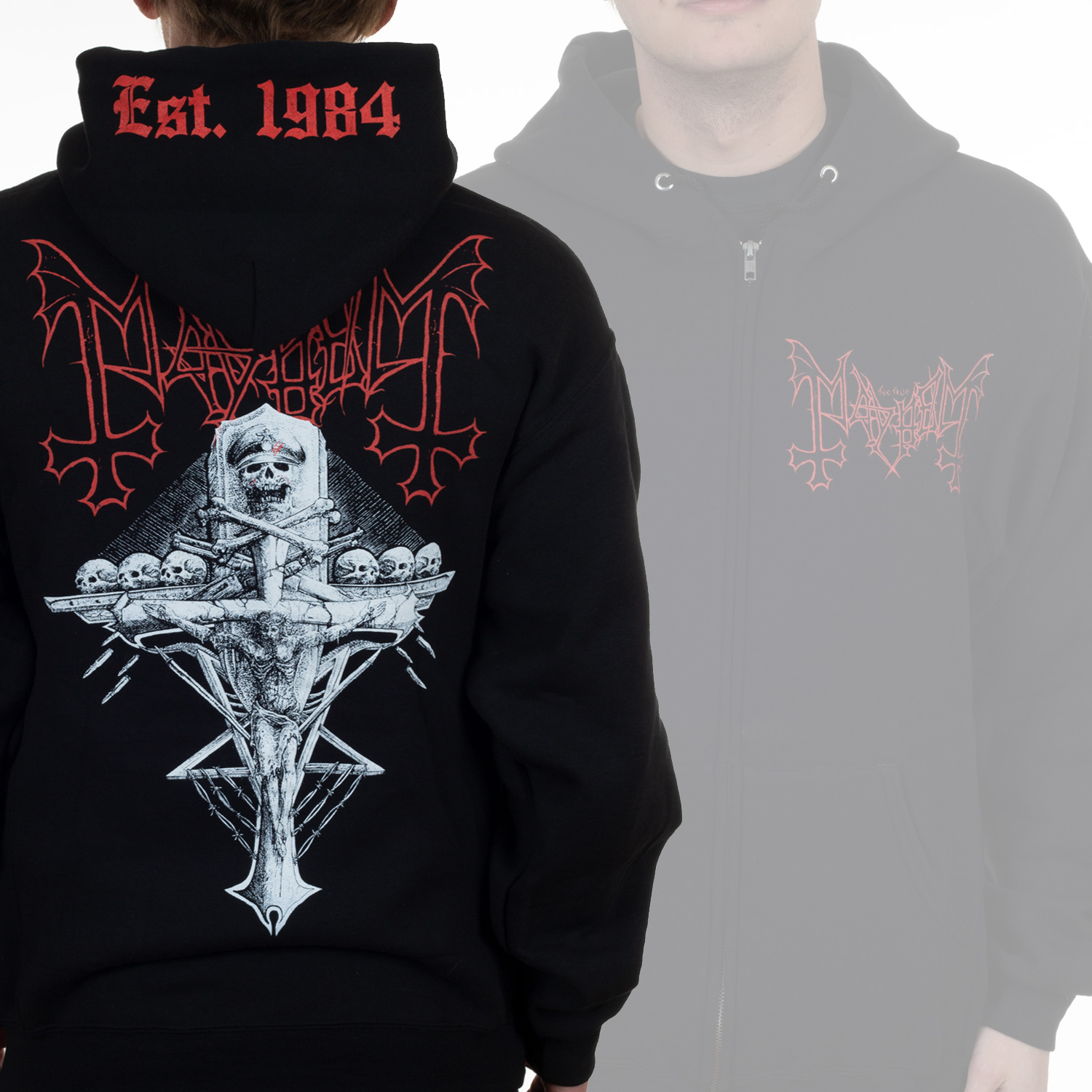 independent zip hoodie